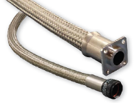 EMI/RFI metal braided shielding and fabric braided sleeving