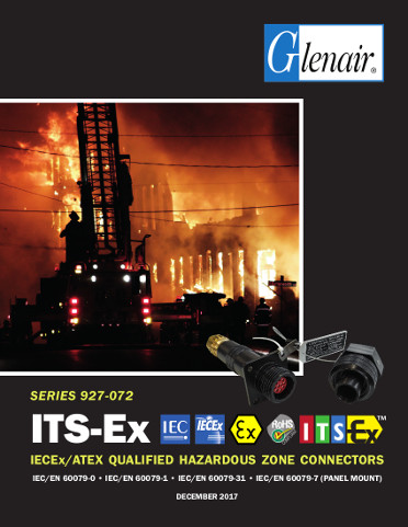 ATEX / EX Connectors (Glenair ITS-Ex): Explosion Proof Hazardous Zone Connectors
