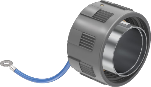 Receptacle Cover, Self-Locking, Composite 660-121