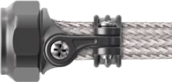 Swing-Arm Saddle Clamp, Braid Sock, Composite 870F002