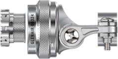 Swing-Arm Saddle Clamp, EMI Banding Adapter, Aluminum/SST 870F005