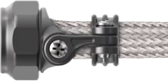 Swing-Arm Saddle Clamp, Braid Sock, Composite 870H002