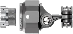 Swing-Arm Saddle Clamp, EMI Banding Adapter, Composite 870H004