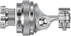 Swing-Arm Saddle Clamp, EMI Banding Adapter, Aluminum/SST 870V005