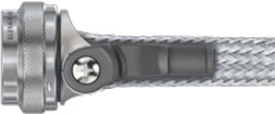 Swing-Arm Flex Clamp with Braid Sock, Aluminum 871A003
