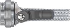 Swing-Arm Flex Clamp with Braid Sock, Aluminum 871F003