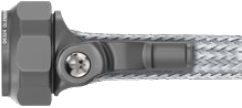 Swing-Arm Flex Clamp with Braid Sock, Composite 871H002