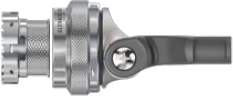 Swing-Arm Flex Clamp, EMI Banding Adapter, Aluminum 871H005