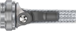 Swing-Arm Flex Clamp with Braid Sock, Aluminum 871M003