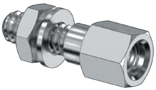 799-117 and 799-176 Jackposts, Rear Panel Mount