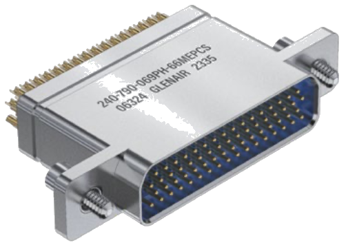 240-790-069 Cable Receptacle, Solder Cup, Filtered