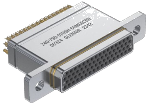 240-790-070 Cable Plug, Solder Cup, Filtered