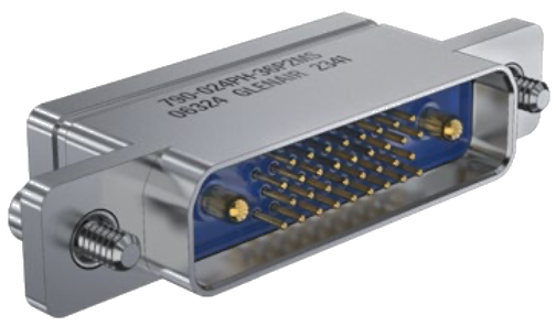 790-024 Cable Receptacle, Backshell Groove