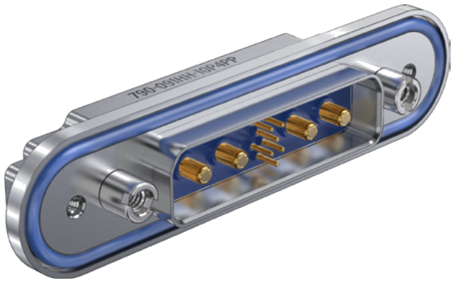790-091 Panel Receptacle, Hermetic
