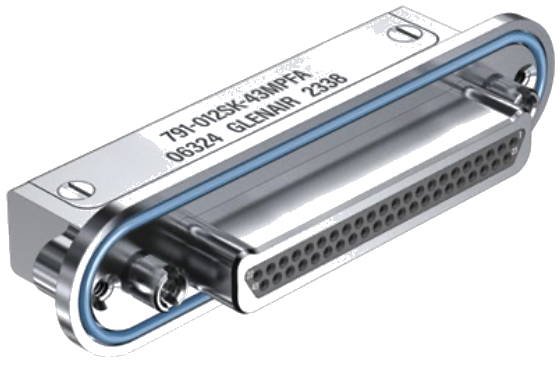 791-012 Panel Mount PCB Plug, 90 Degree PC Tails