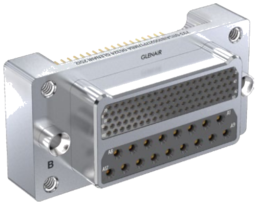 793-011 Panel Mount, Straight PCB Tails