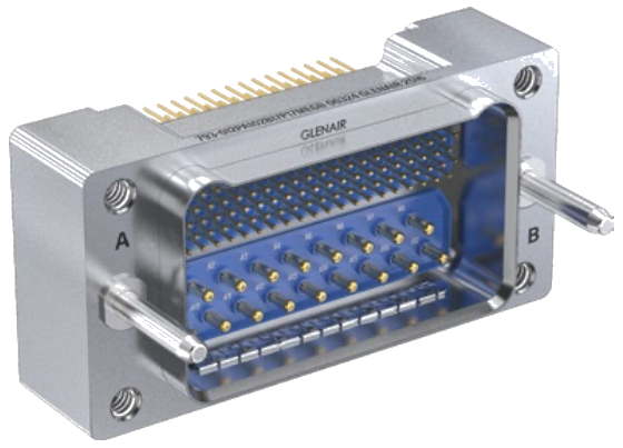 793-012 Panel Mount, Straight PCB Tails