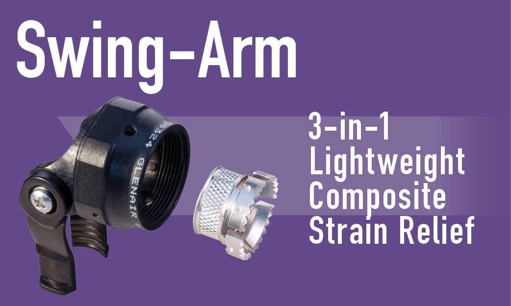 Swing-Arm 3-in-1 Articulating Strain Relief