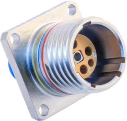 Wall Mount Receptacle, Round Holes, 180-159 (H7)