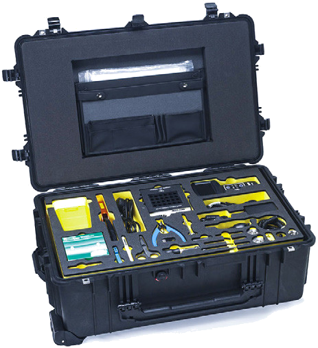 Termination Kit For Field Termination and Repair Of Optical Interconnects GFKR for 181-001 & 181-002 Termini and GFR 181-011 & 181-012 Termini