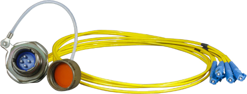 Fiber Optic Inside-the-Box Receptacle/Pigtail Assembly FO1003