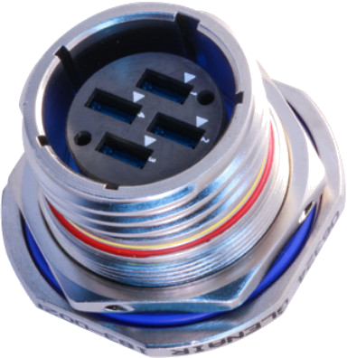 Jam Nut Receptacle, 183-002 (08)