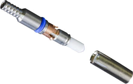 Size 16 Fiber Optic Socket Terminus for MIL-PRF-28876 Connectors M29504/15, Glenair Part Number: 181-040