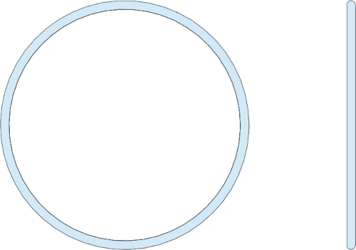O-Ring for Jam Nut Mount Receptacle Connectors (Standard), 189-179