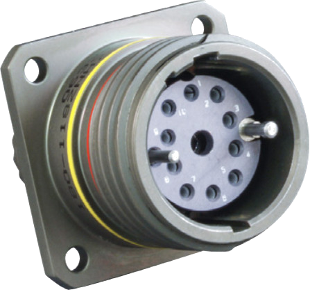 Wall Mount Receptacle Connector, 180-118 (H7)
