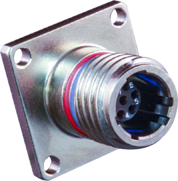 Square Flange Receptacle, 806-013