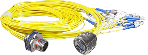 Factory-Terminated Series 806 Fiber Optic Cable Assemblies