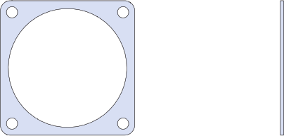 Conductive Gasket for D38999 Wall Mount Receptacles, 249-002