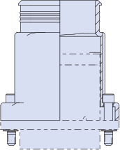 EMI/RFI Backshell for MIcro-D Filter Connectors, 249-005