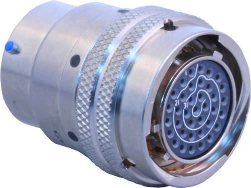 MIL-DTL-38999 Series I Type Connector Adapter EMI/RFI Filter 240-381A