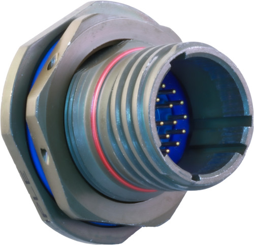 D38999 Series III Type EMI/RFI Filter Jam Nut Receptacle Connector 240-383J