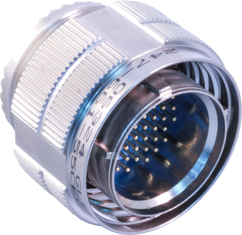 D38999 Series III Type EMI/RFI Filter Plug Connector with Solder Cup Contacts 240-383P