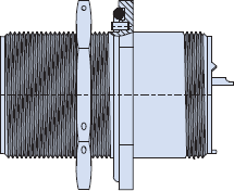 MIL-DTL-5015 Series III Type MS3454 Jam Nut Receptacle EMI/RFI Filter 240-515J