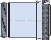 MIL-DTL-83723 Series III Type Filtered Connector Adapter, Threaded Coupling EMI/RFI Filter 240-837A