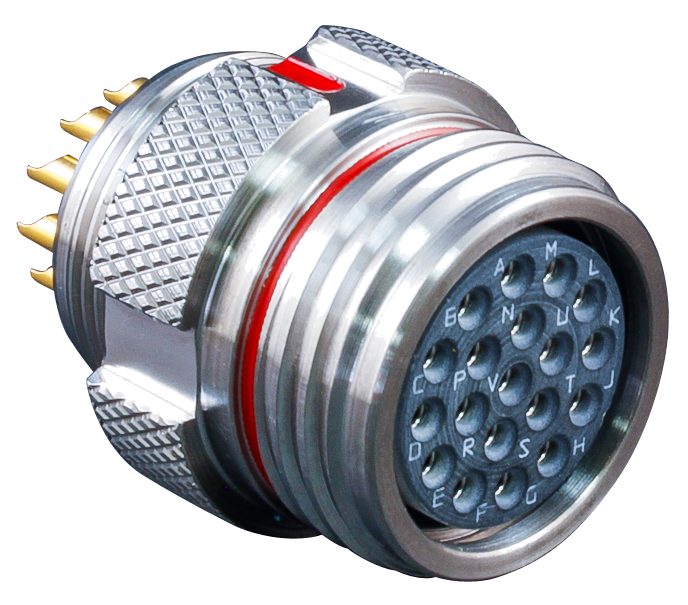 High-Pressure Environmental/Hermetic In-Line Receptacle 220-01 and 220-11