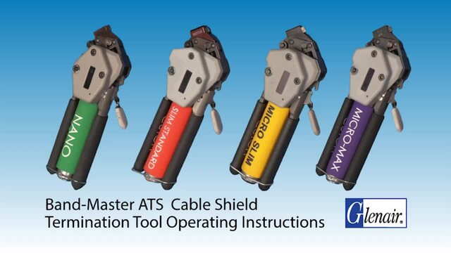 Band-Master ATS® Cable Shield Termination Tool Operating Instructions