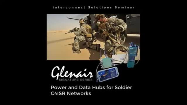 Power and Data Hubs for Soldier C4ISR Networks