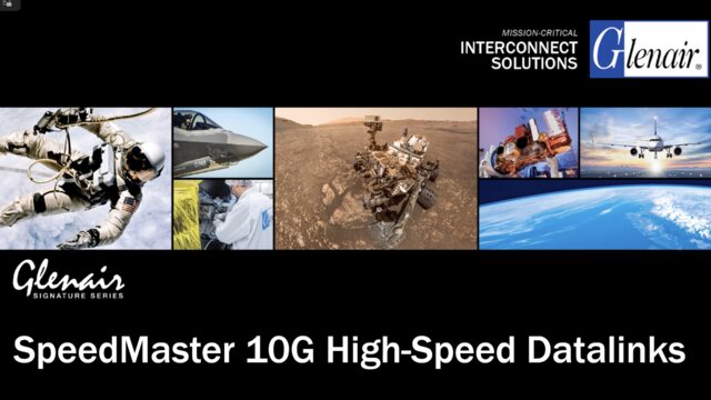 SpeedMaster 10G High-Speed Datalinks