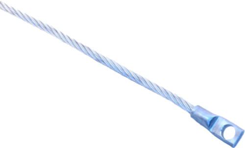 Stainless Steel Wire Rope Ground Straps, M24749 Type I Style 107-501