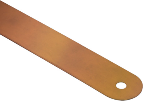 M24749 Type III Bond Strips, Flat Copper Strip with Mounting Holes