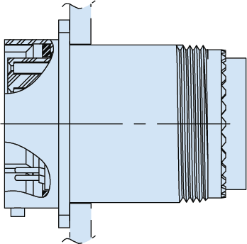 Hermetic Crimp-Removable Receptacle, 232-106