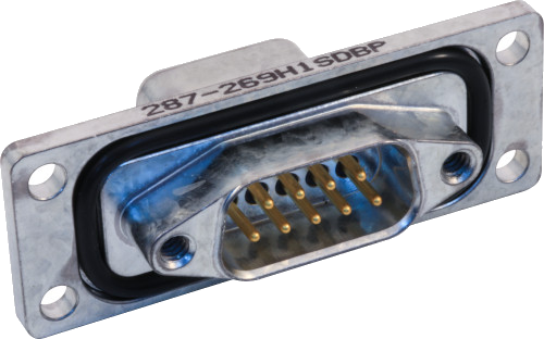 D-Subminiature Pin-to-Socket Feedthrough, 280-114