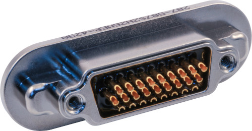 Solder Cup Receptacle, Rear Panel Mount, 287-587