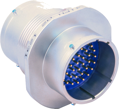 Jam Nut Mount Hermetic Bulkhead Feed-Thru, MIL-DTL-38999 Series I Type, 231-103-H7