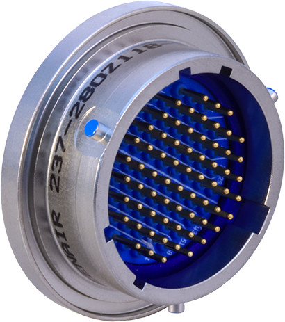 Special Weld Mount Hermetic Receptacle, MIL-DTL-38999 Series II Type (Similar to MS27478Y Series II), 232-100