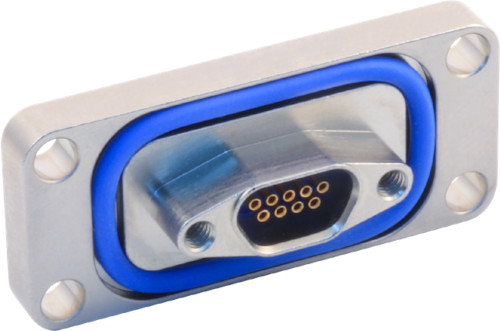 Panel Mount O-Ring Seal, Socket-Socket, Bulkhead Feed-Thru, 1770-3687